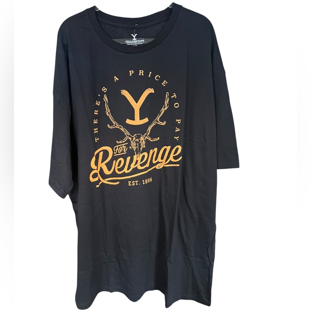 Yellowstone Big & Tall "Revenge" Shirt